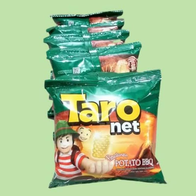 

Taro Snack 9gr Barbeque 1 Renceng isi 10