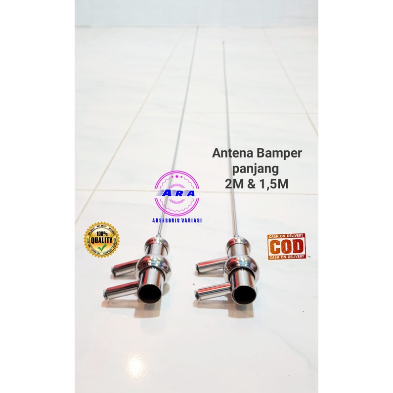 ANTENA TOPPERS/ Antena Bamper Bemper Variasi Truck, Pickup, Canter, Fuso, Traga, Granmax, Bus  L300 