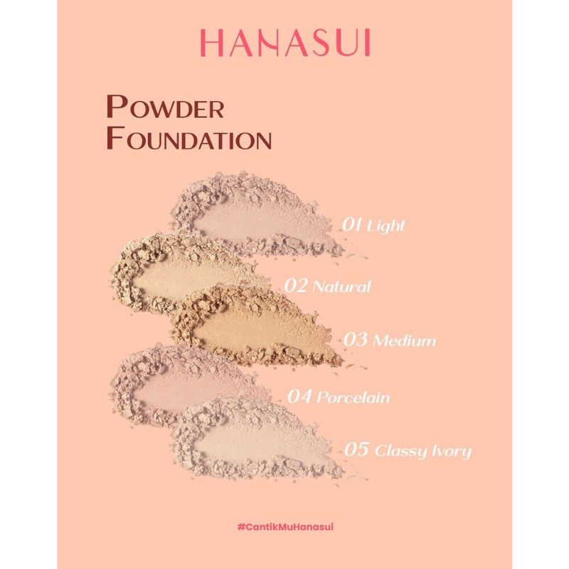 Hanasui Perfect Fit Powder Foundation