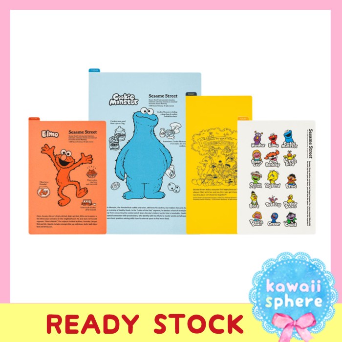 

Diary Hobonichi Pencil Board Sesame Street A6 /A5 Cousin/Weeks Size Ready
