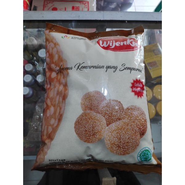 

Wijen putih Wijenku 1kg