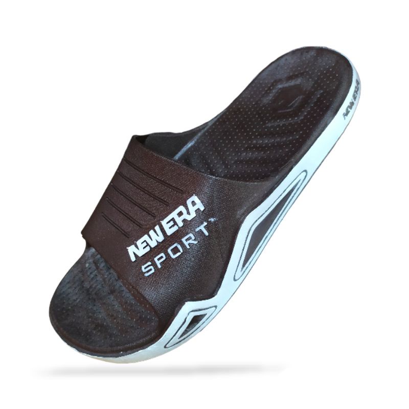 (SANDAL PRIA) SANDAL SELOP NEW ERA SPORT ORIGINAL / SANDAL SELOP PRIA / SANDAL MURAH / SANDAL KARET 