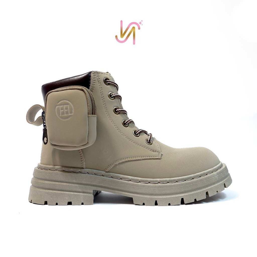 NADILASTUFF POUCH BOOTS Sepatu Boots Wanita Premium