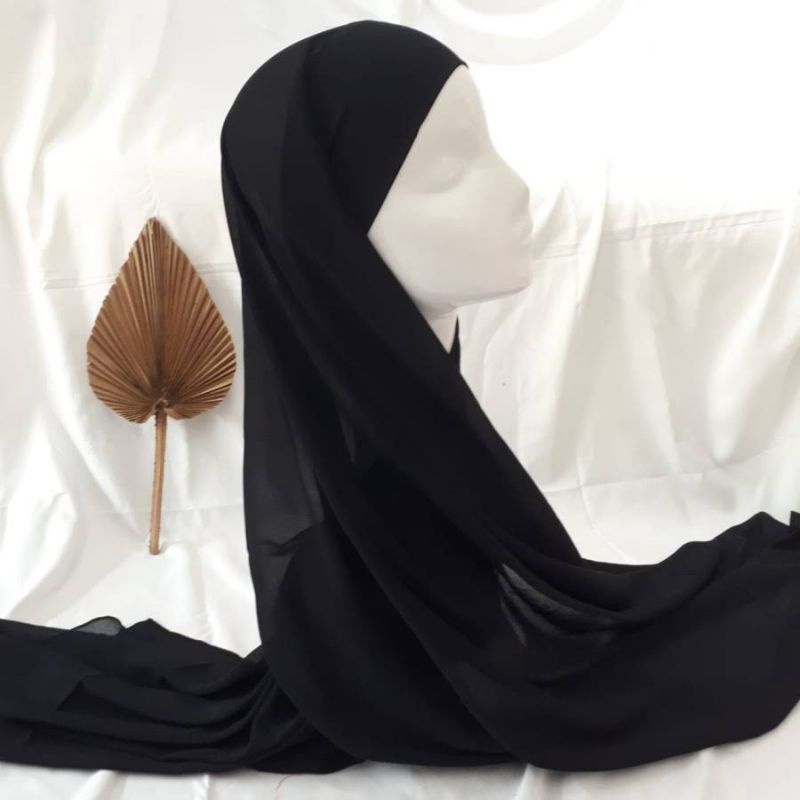 Pashmina Abaya By syeima.id Pashmina pasmina arab pashmina abaya pashmina hitam pashmina panjang pas
