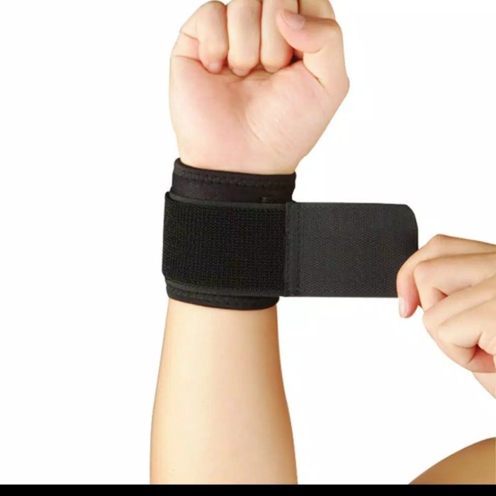 Wristband Wrist Support / Deker Pergelangan Tangan / Kesehatan / Olahraga