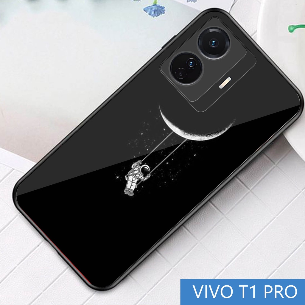 Softcase Glass [S56] VIVO T1 PRO - casing pelindung - VIVO T1 PRO - pelindung handphone - VIVO T1 PR