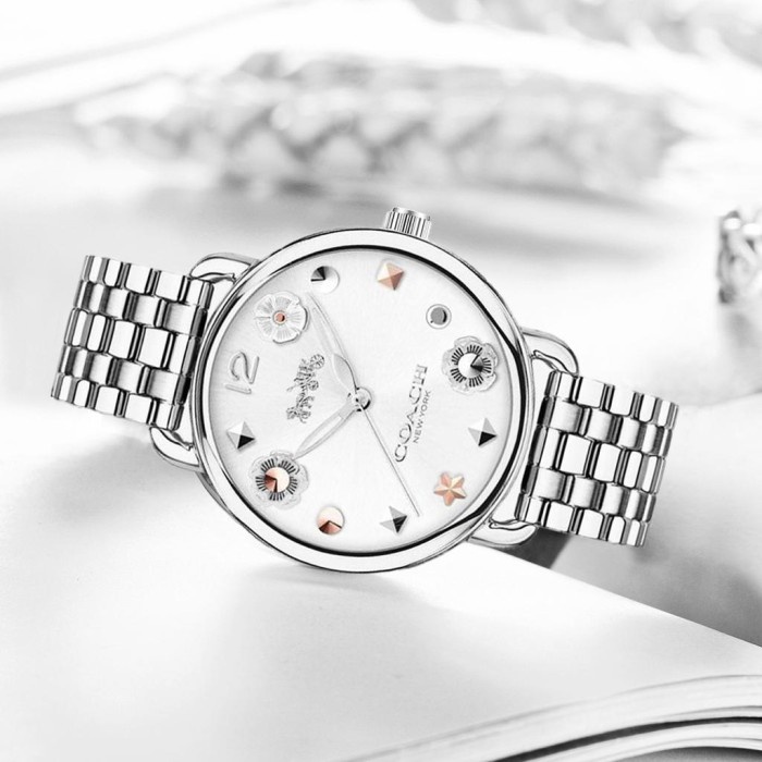 Must Have Jam Tangan Wanita Coach Analog Rantai Terlaris