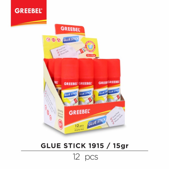 365 GREEBEL Lem Putar/Glue Stick 1915 (15gr)