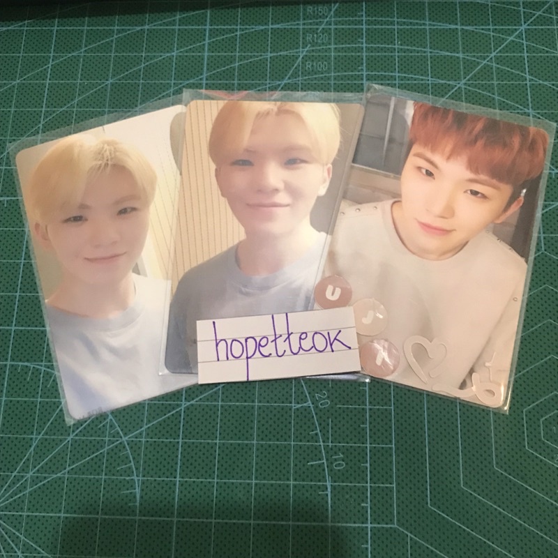 WOOZI TEEN AGE TA WHITE PC PHOTOCARD | BUNDLE SEMICOLON