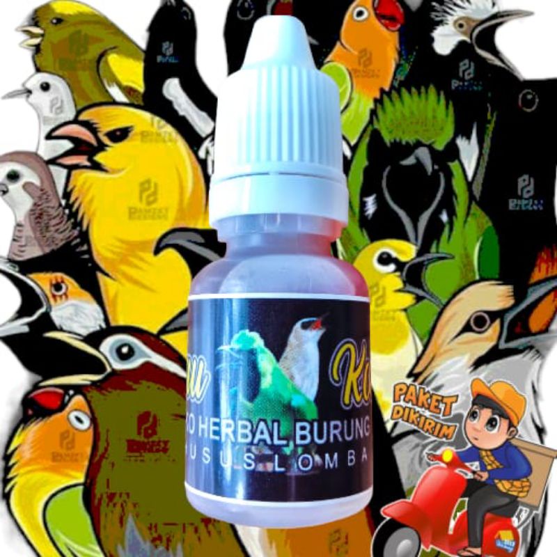 KICAU KONSLET Vitamin burung murai batu pastol cucak ijo kacer lovebird kicau konslet 10ml