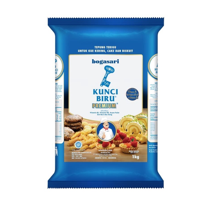 

Kunci Biru Tepung Terigu Premium 1 kg