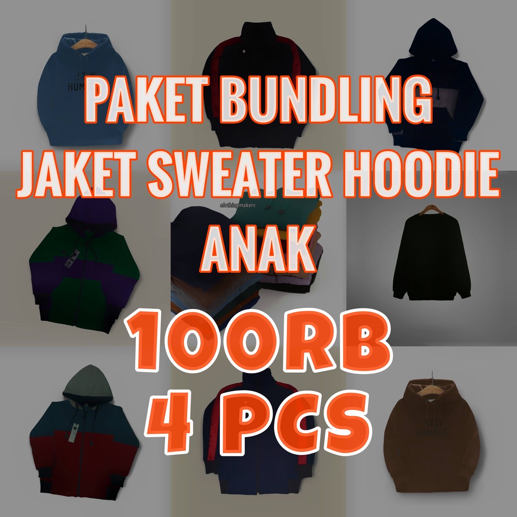 Jaket Hoodie Anak Perempuan Laki Laki 1 2 3 4 5 6 7 8 9 Tahun Cowok Cewek Laki-laki Murah Import Terbaru