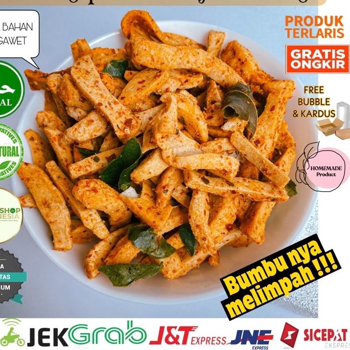 

SIA256 Basreng Pedas Daun Jeruk 250gr cemilan bandung cikruh makanan ringan murah snack murah cemilan murah jajanan murah jajan snack oleh oleh murah enak berkualitas jajanan kekinian camilan murah ||