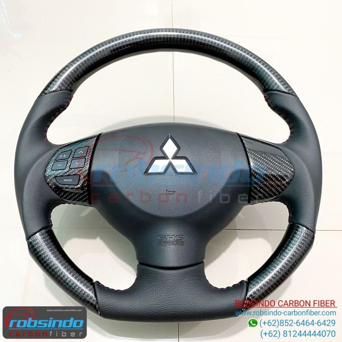 stir stering wheel mitsubishi carbon