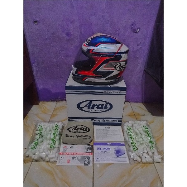 Helm Arai RX7-RR5 Pedrosa GP second