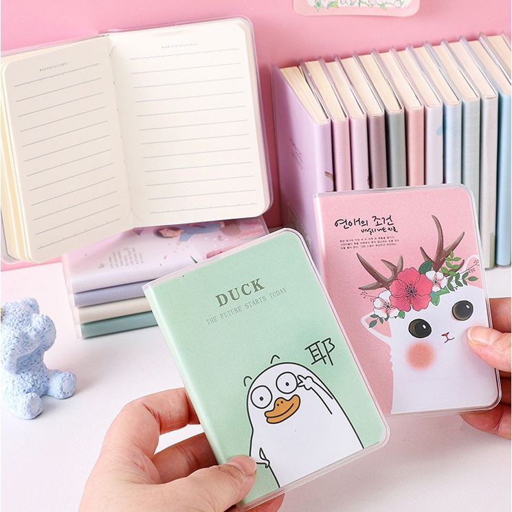 [COD] BUKU CATATAN MINI MOTIF KARAKTER LUCU CUTE BLOCK NOTE BUKU KECIL BUKU CATATAN KECIL NOTES MEMO
