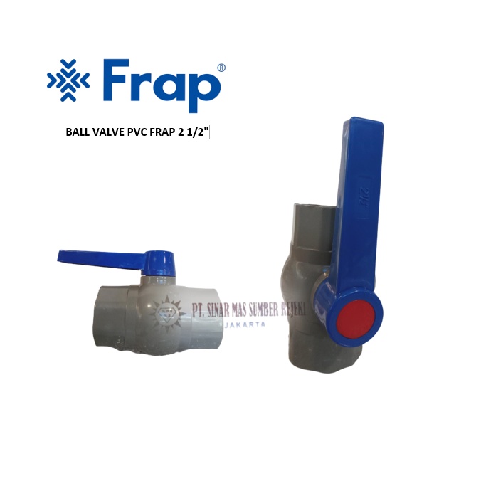 Ball Valve Pvc 2 1/2&quot; Merk Frap