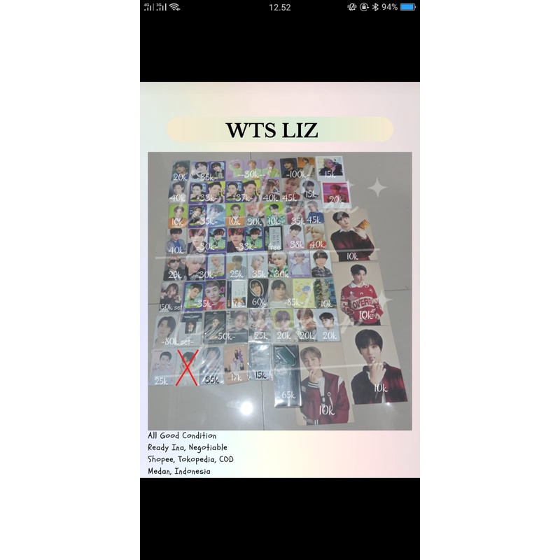 PHOTOCARD NCT ITZY DOWOON SEHUN WAYV 127 DREAM HAECHAN RENJUN JAEMIN JISUNG TAEYONG JUNGWOO TAEIL WI