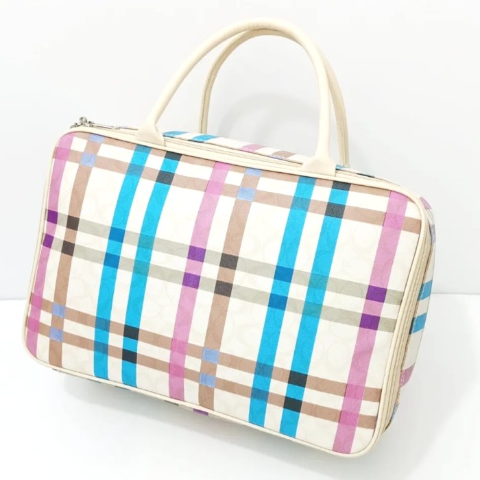 Travel bag jinjing premium coach pink