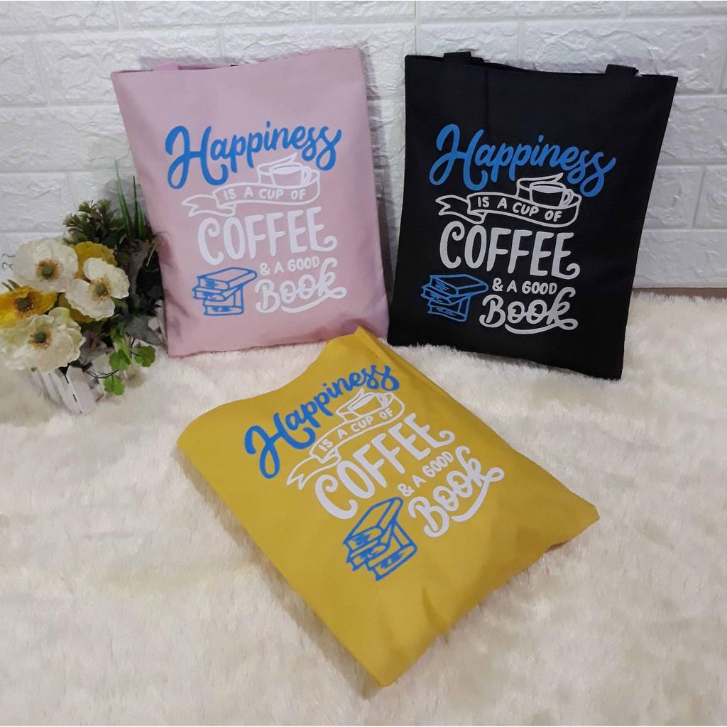 OTS 472 - COFFE FONT TOTEBAG / TOTEBAG WOMEN
