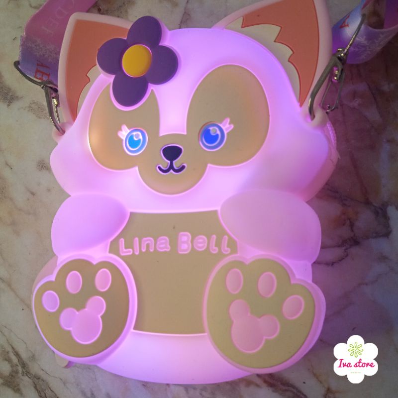 Tas Pop it Lina Bell size mini LED