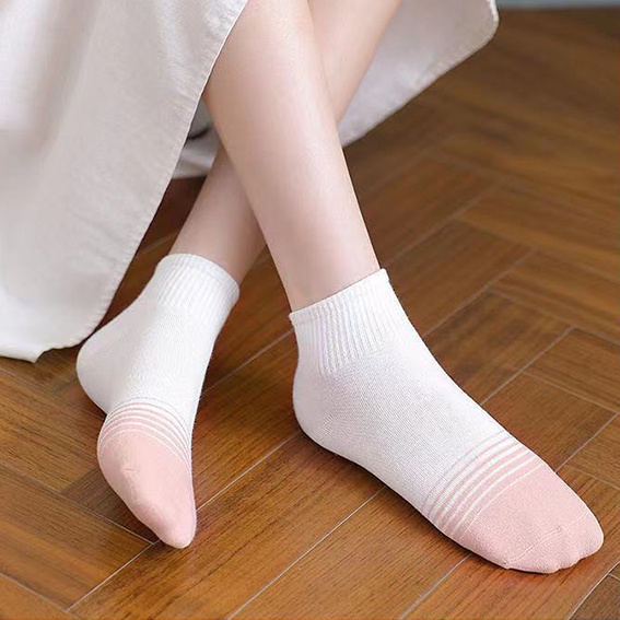 ⭐️𝐈𝐇𝐒 𝟔𝟐𝟗 𝐋𝐚𝐦𝐩𝐮𝐧𝐠⭐️Kaos Kaki Pria Wanita Motif Pink Catur Kaos Kaki Pendek Korean Style Ankle Socks