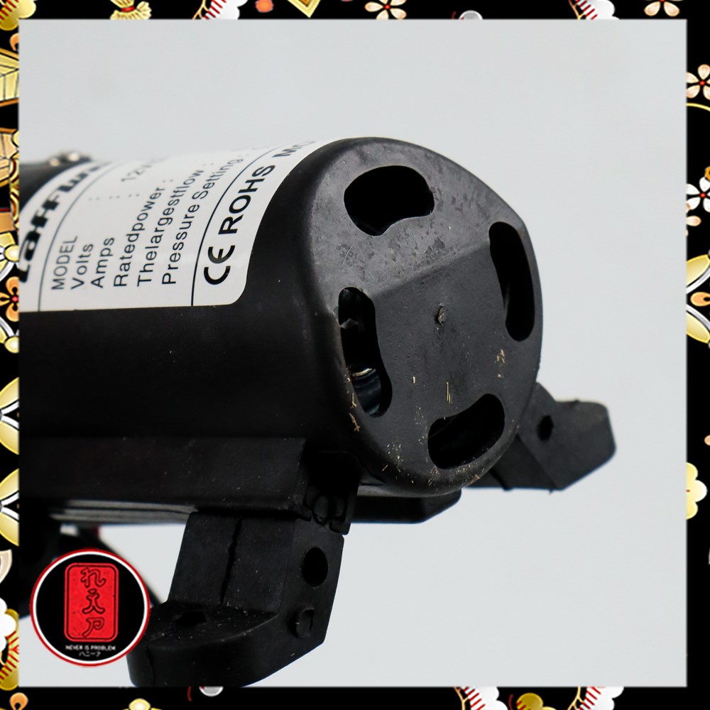 Pompa Air Elektrik High Pressure 12V 72W 130PSI - DP 538 - Black