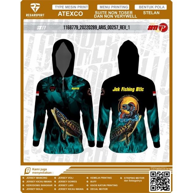 BELI 2️⃣ BONUS 1️⃣ (DAPAT 3️⃣) JERSEY REGARSPORT ORIGINAL PRE ORDER CUSTOM MANCING / STRIKE PRINTING