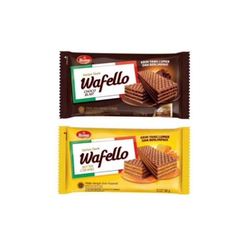 

Wafello / Roma wafer / makanan ringan