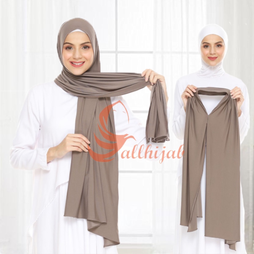 Pashmina Instan Jersey Premium Size 180 x 75