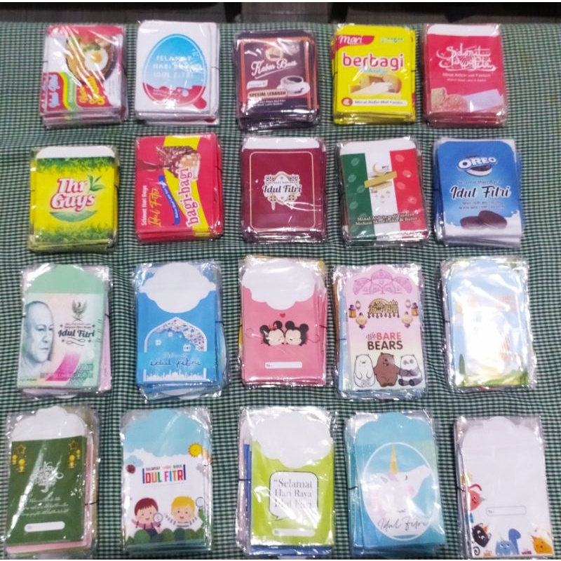 

AMPLOP LEBARAN / AMPLOP MEDIUM / 1 PACK ISI 10 MURAH/ MOTIF ACAK