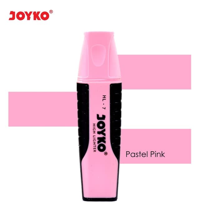 Highlighter / Penanda Berwarna Joyko HL-7 HL7 Pastel Pink