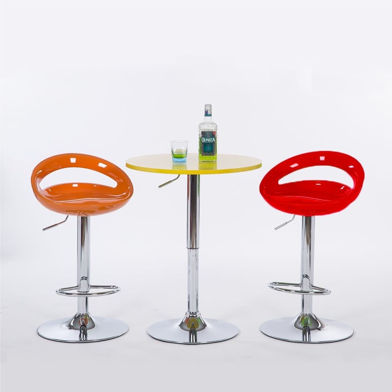 PROMO Kursi cafe minibar bulat set isi 1pcs  Bar Stool Hidrolik Bulat Kursi Barstool Kualitas Import-termurah