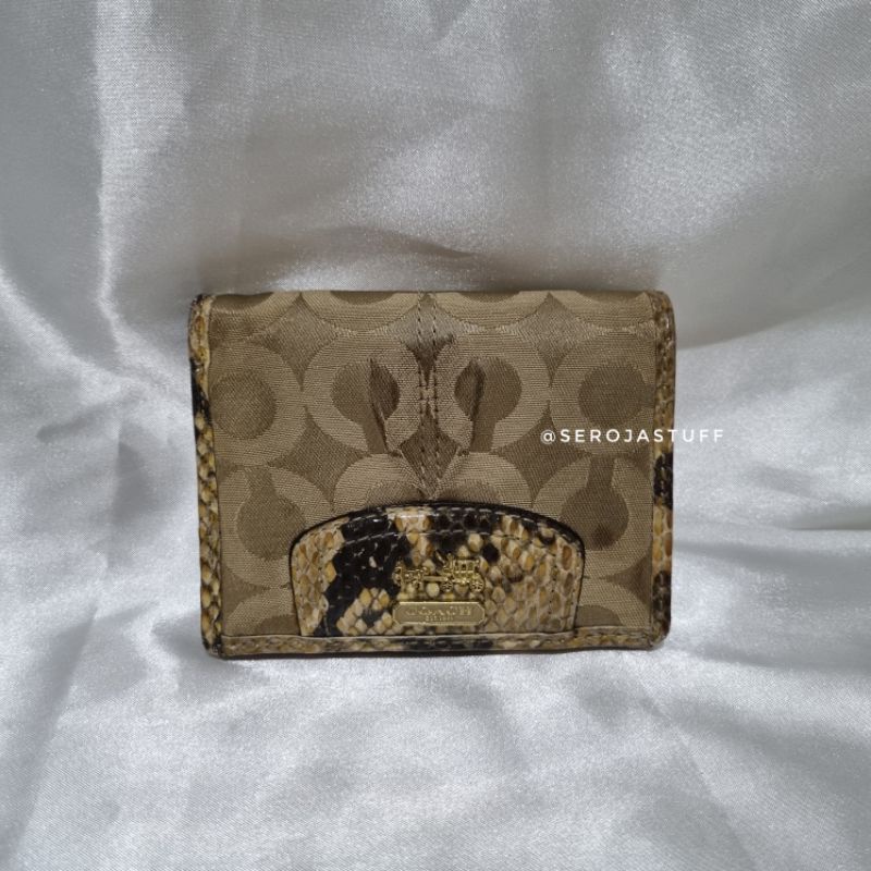 Coach Bifold Wallet | Authentic Preloved | Dompet Wanita