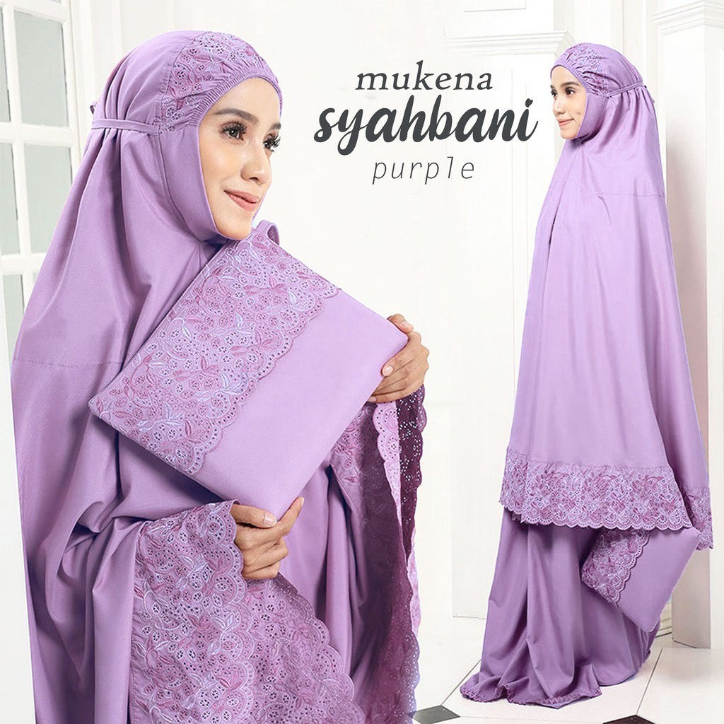 Mukena katun Khadijah Syahbani Hamidah