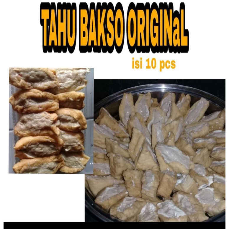 

tahu bakso original isi 10