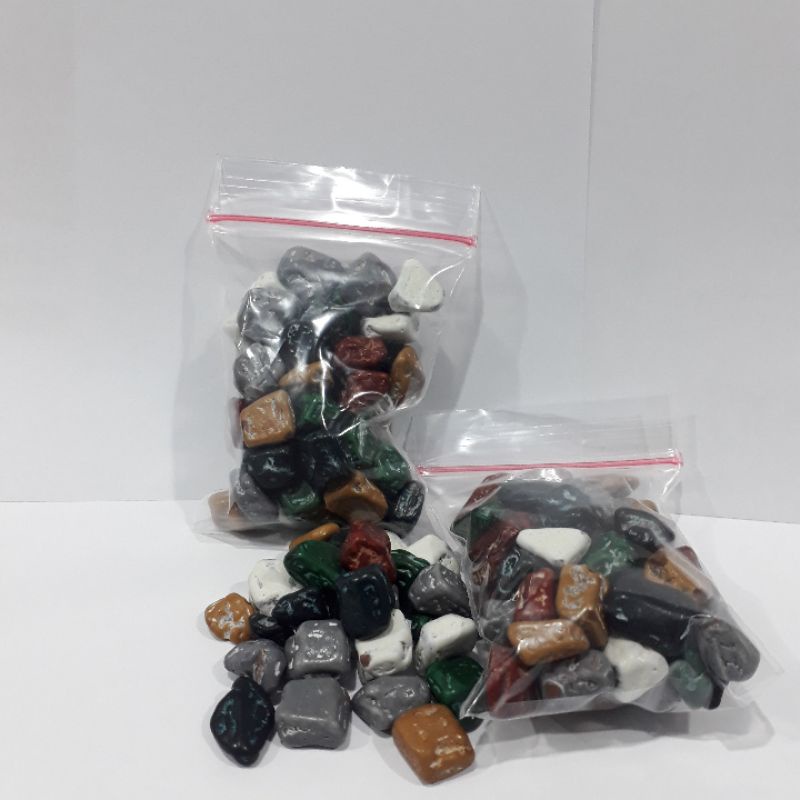 

TAY STONE CHOCOLATES DRAGEE Kemasan Ekonomis / Coklat Batu Kerikil / Coklat Kerikil Repack
