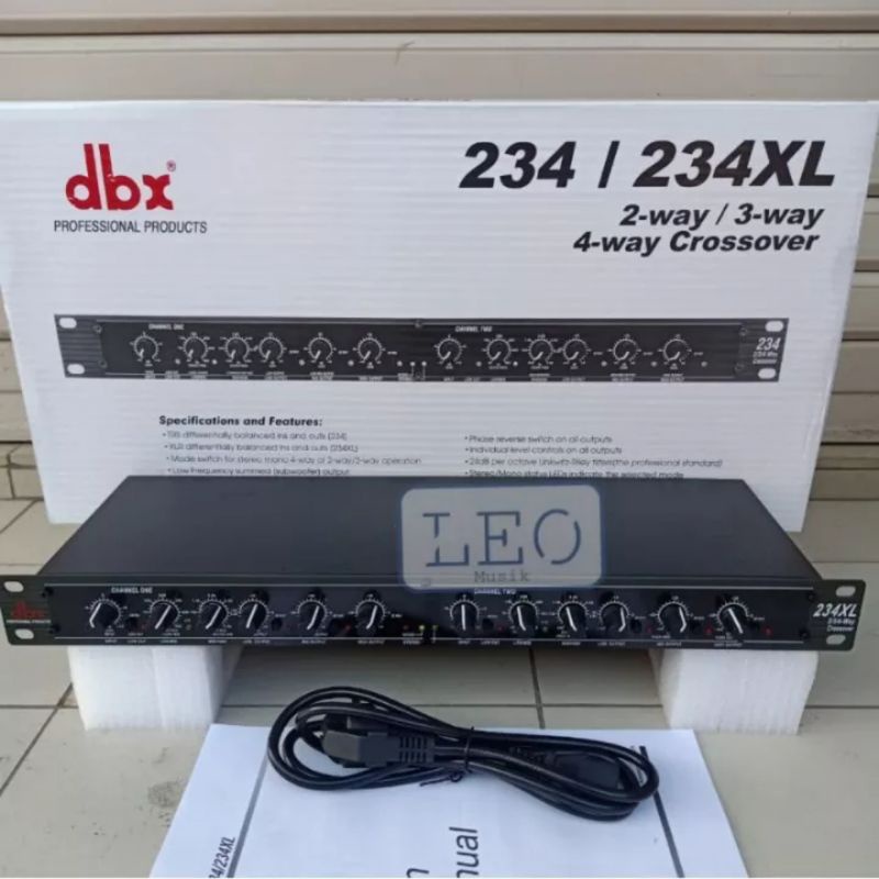 CROSSOVER DBX 234xl 234 XL 4 WAY MONO STEREO DBX 234
