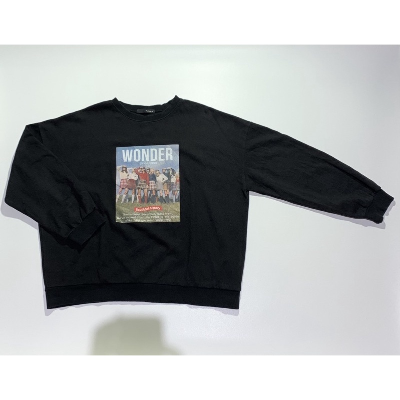 CLRIDE.n wonder youthful history since 1990 crewneck Size L  - second