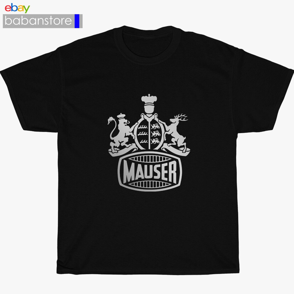 Kaos Mauser Logo Tshirt 100% Cotton