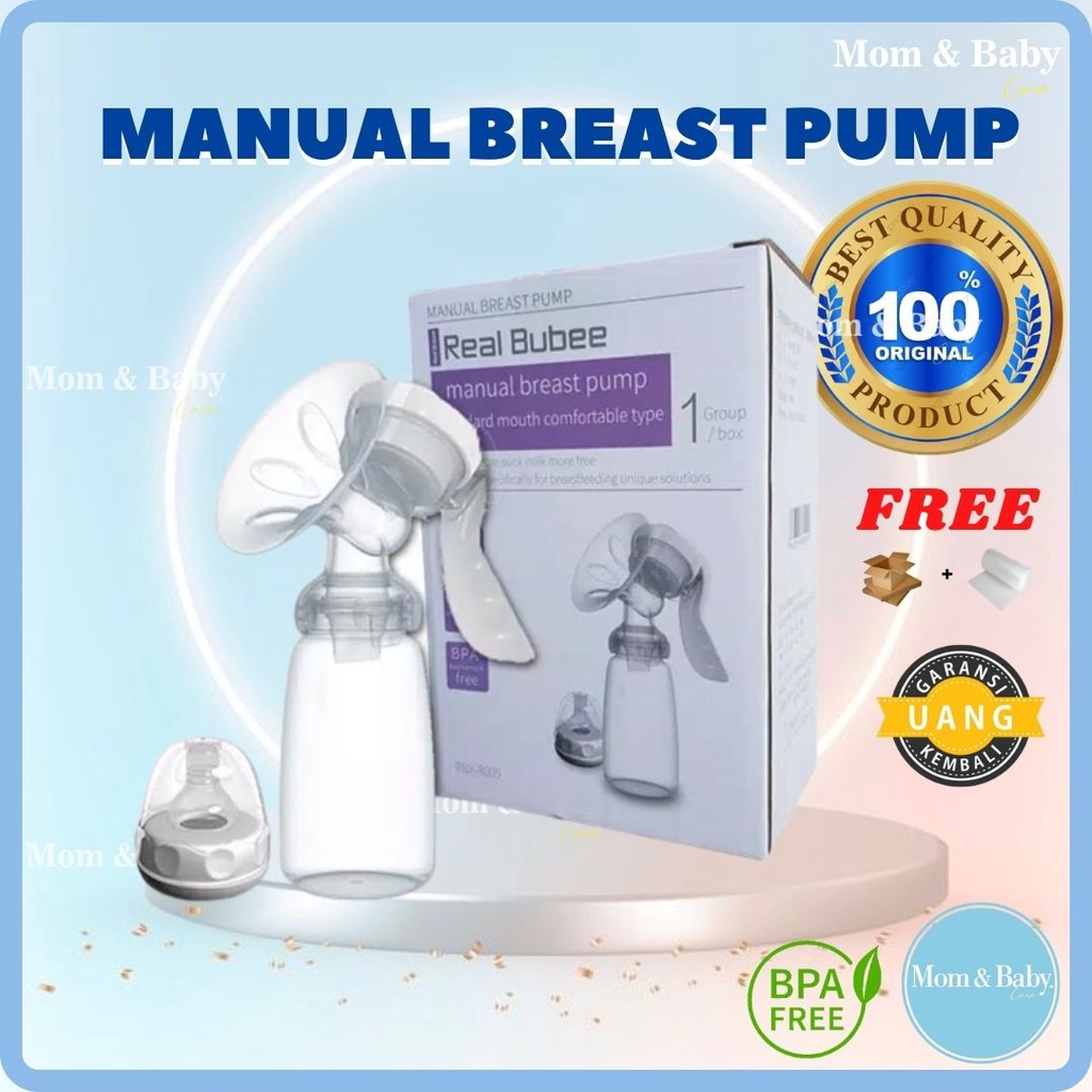 [ Bonus Dot ] Pompa ASI Manual Real Bubee Sondkoo Manual Breastpump n