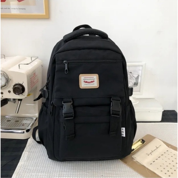 PTM - Tas ransel anak perempuan-tas fashion Korea-tas punggung my bag polos