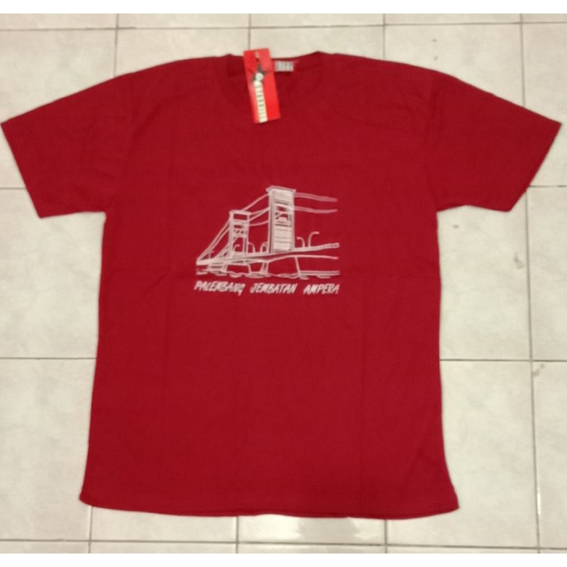 kaos palembang jembatan ampera