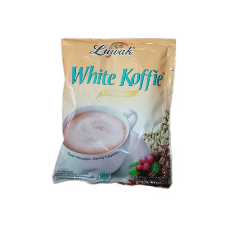 

luwak white coffe sachet