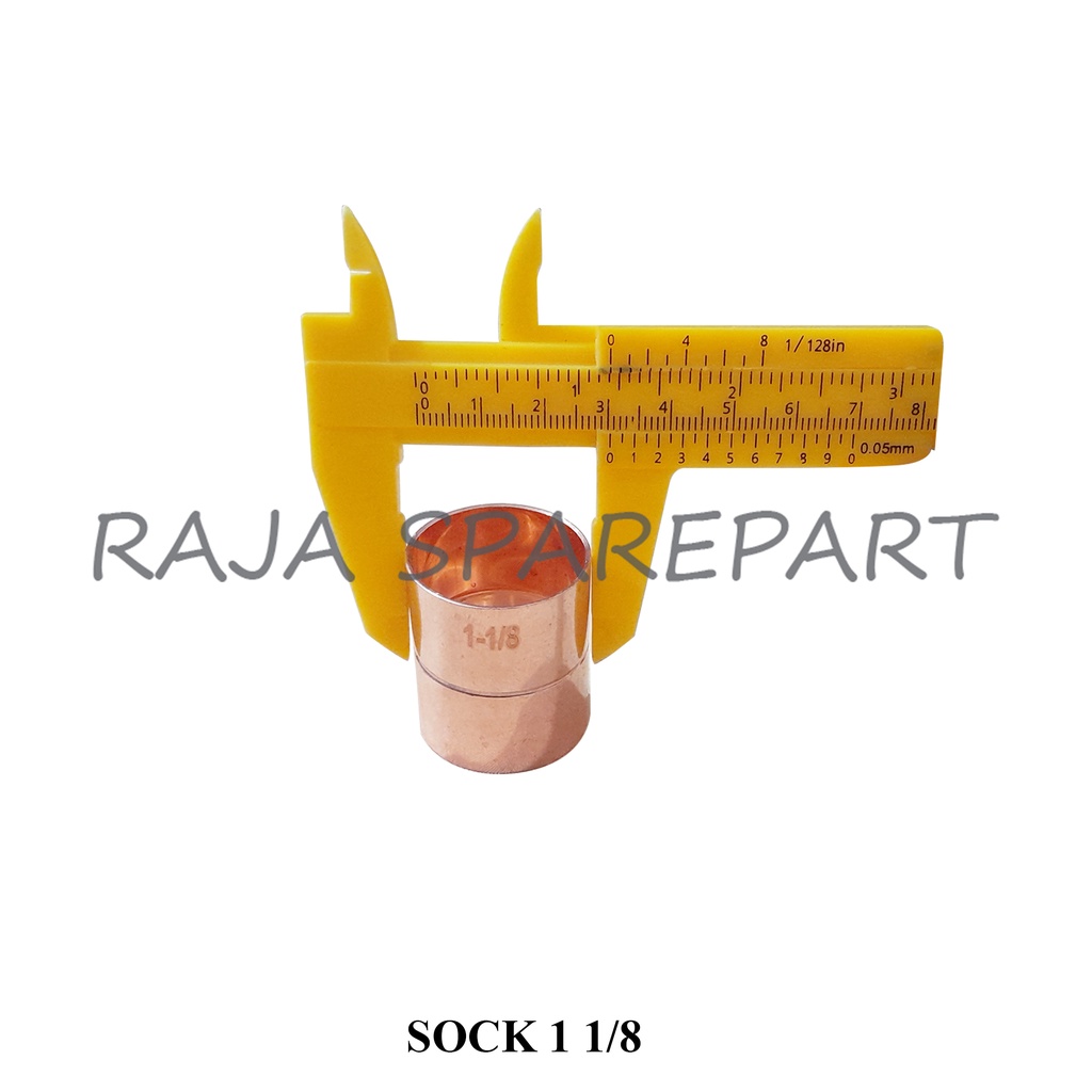 Sock Pipa Ac Tembaga Ukuran 1 1/8