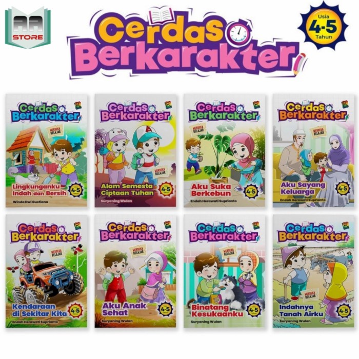 

BUKU TK/PAUD MERDEKA BELAJAR - PAKET CERDAS BERKARAKTER