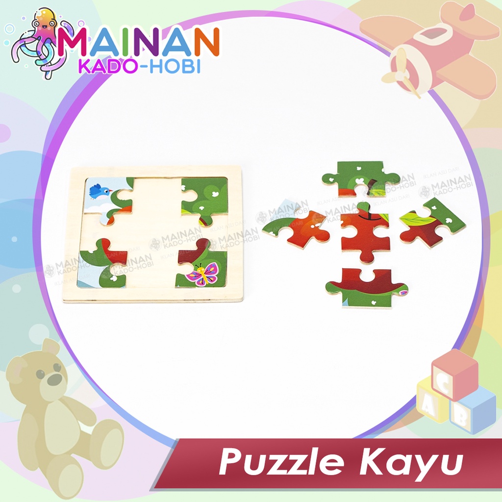 MAINAN EDUKASI ANAK PUZZLE JIGSAW 3 DIMENSI MONTESSORI TOYS