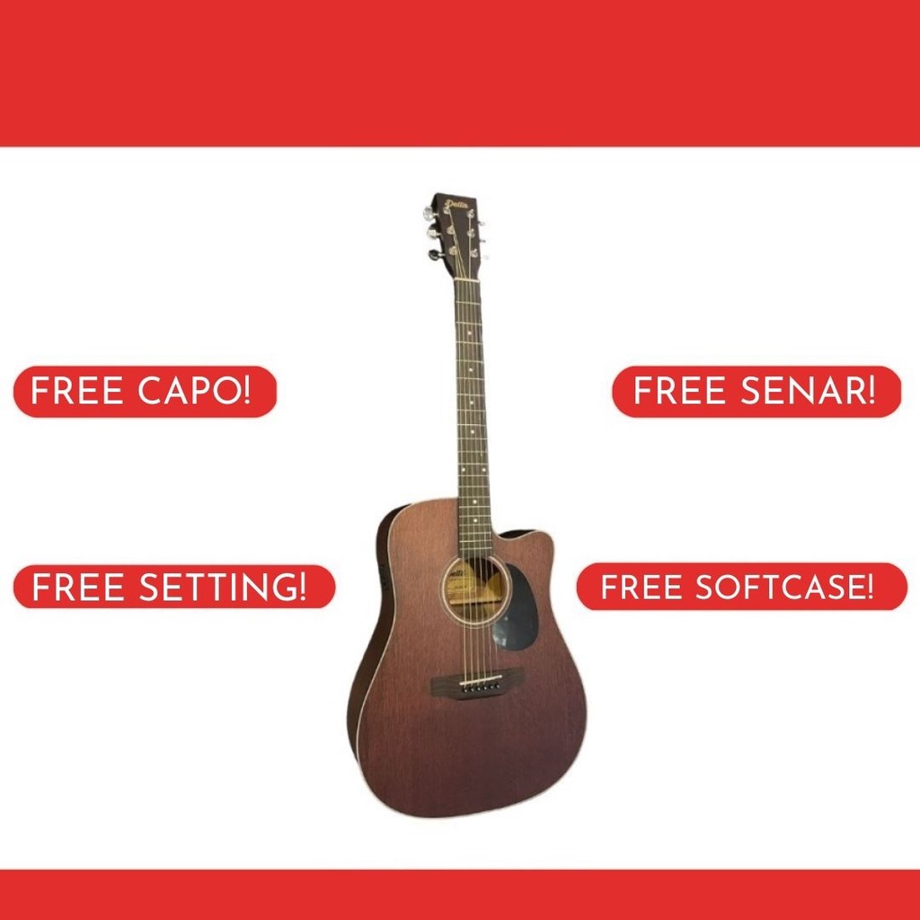 Gitar Akustik Delta DD320CE With Fishman Isys Mini