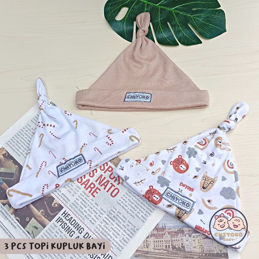 51 Pcs Paket Hemat Terkomplit Baju Bayi Baru Lahir Paket Hemat Brojol Baby Paket Komplit Bayi Baru Lahir Serian COKLAT SUSU Chiyoko Baby