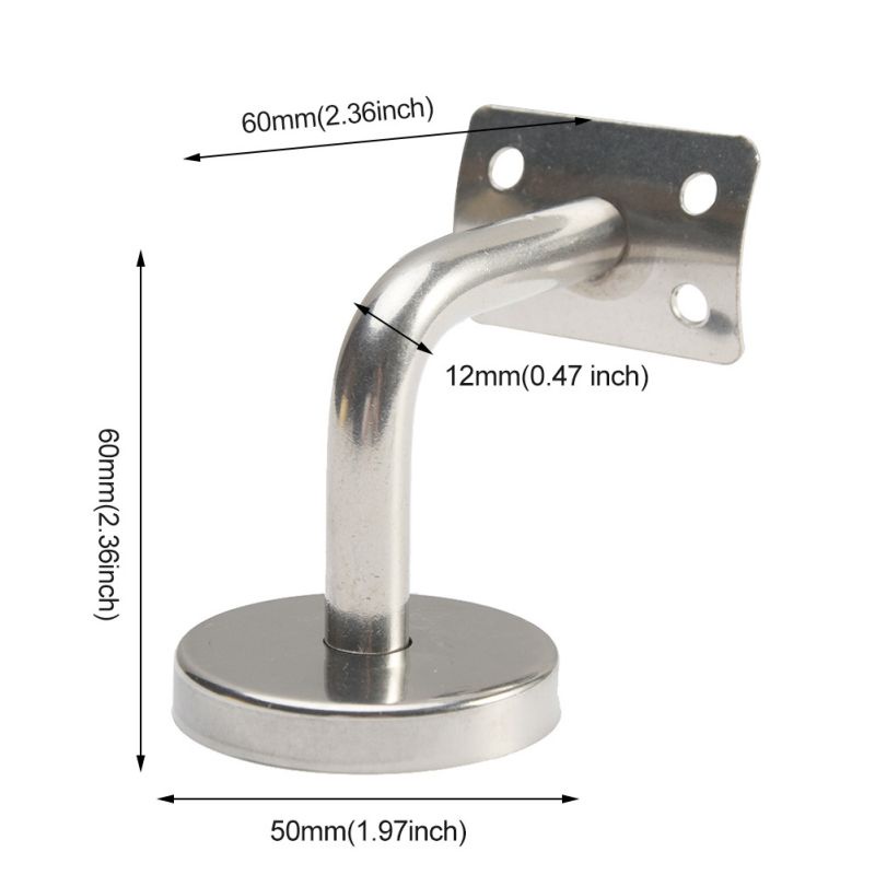 Handrail Wall Bracket Penyangga Handrail Stainless Penyangga Pegangan Tangga